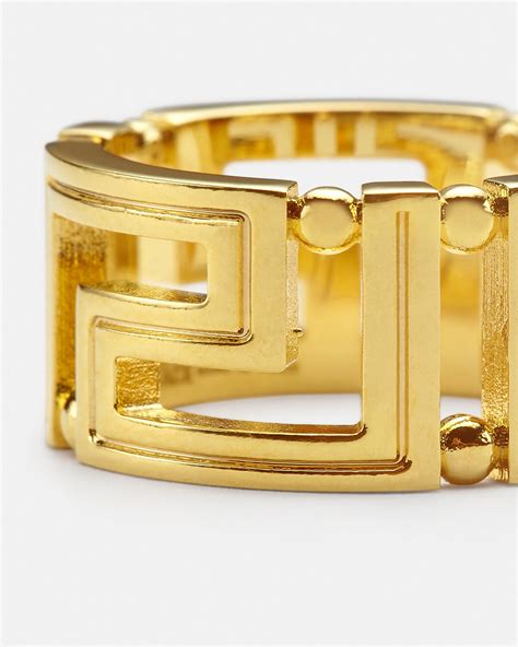 versace greca demi ring|Versace Greca Ring for Women .